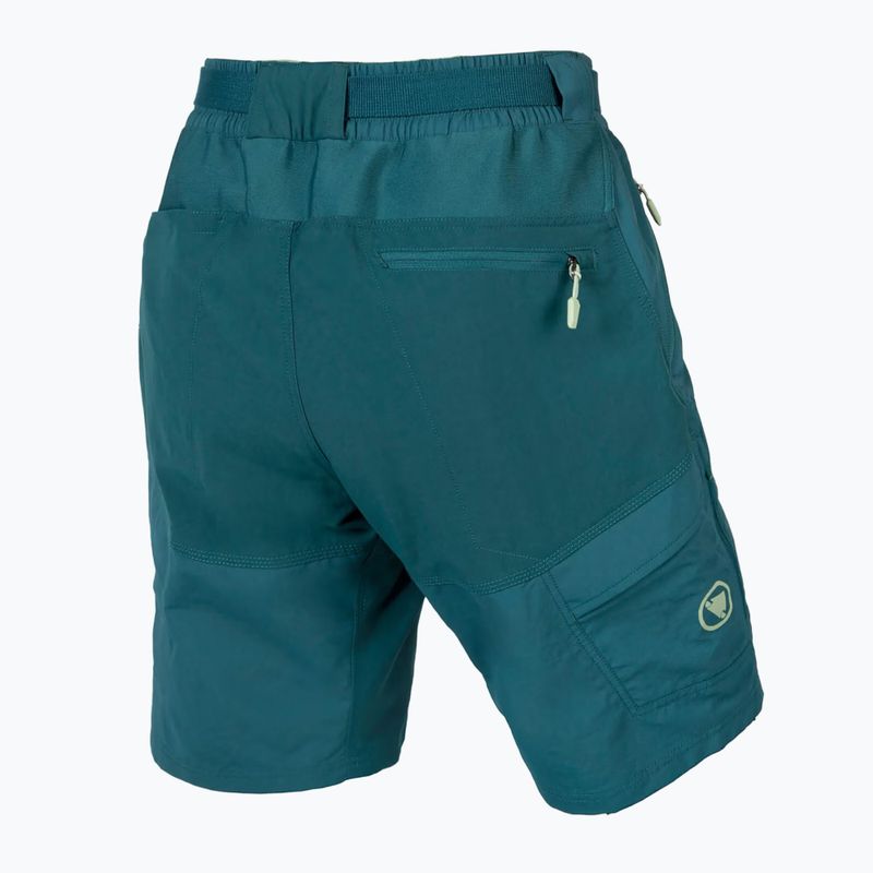 Дамски къси панталони за колоездене Endura Hummvee Short deep teal 2