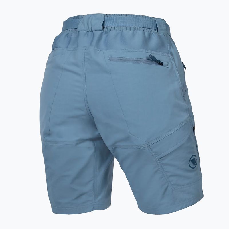 Дамски къси панталони за колоездене Endura Hummvee Short blue steel 2