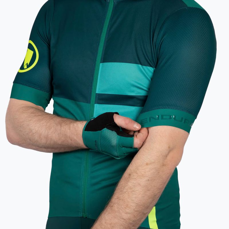 Мъжка колоездачна тениска Endura FS260 Print S/S emerald green 6