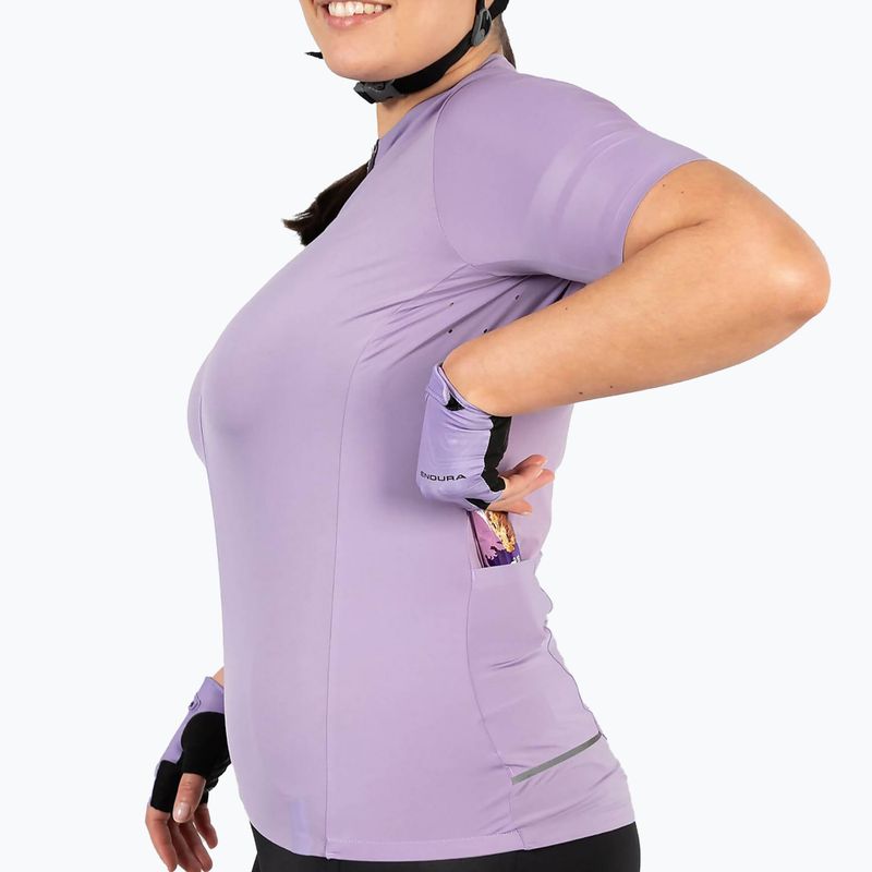 Дамска колоездачна тениска Endura Pro SL II S/S violet 7