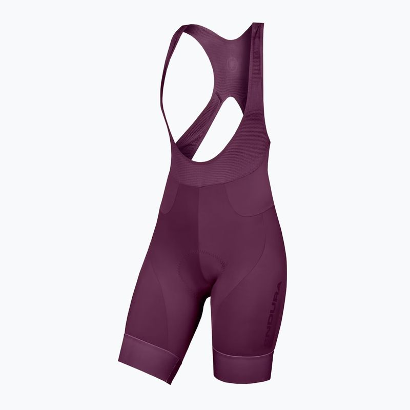 Дамски шорти за колоездене Endura FS260-Pro DS Bibshort aubergine 7