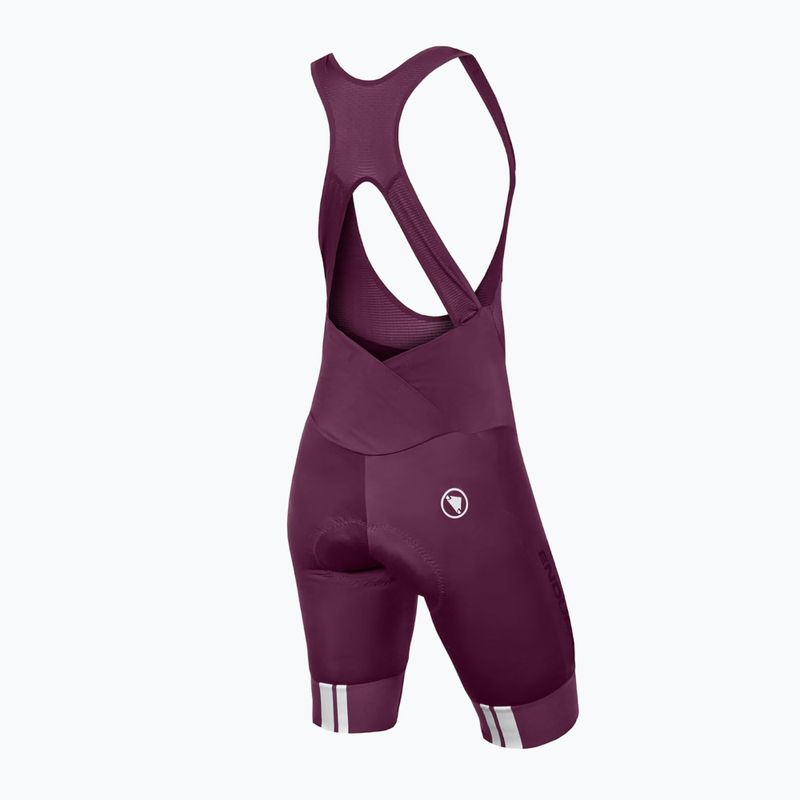 Дамски къси панталони за колоездене Endura FS260-Pro DS Bibshort aubergine 8