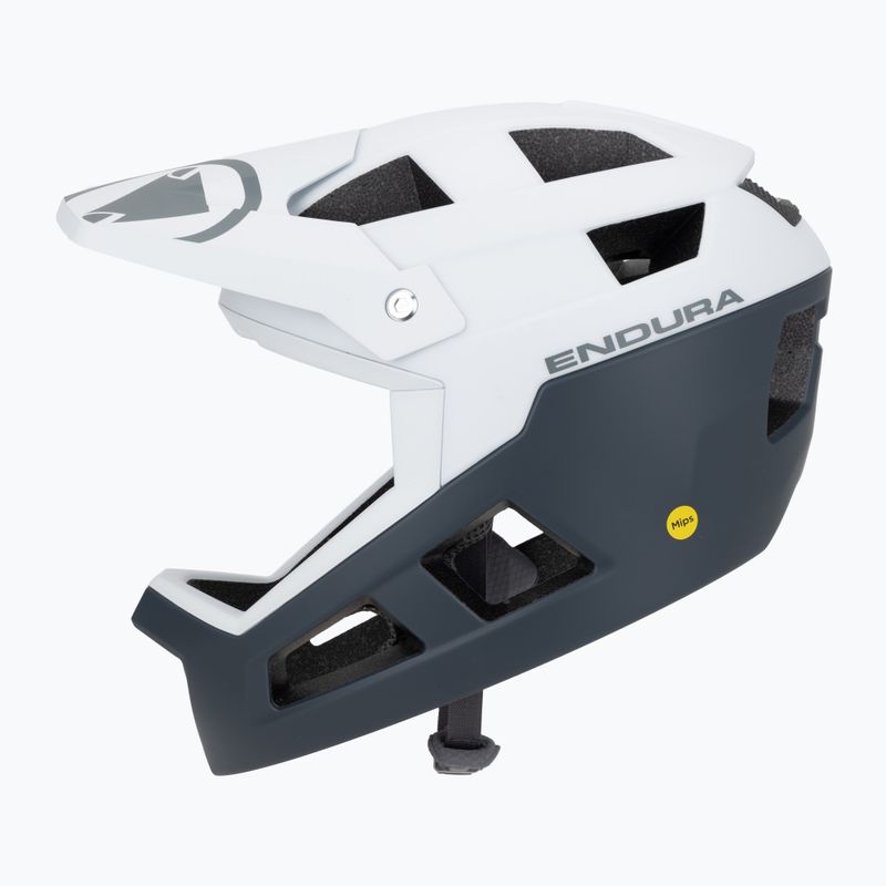 Endura Singletrack Full Face MIPS каска за велосипед бяла 3