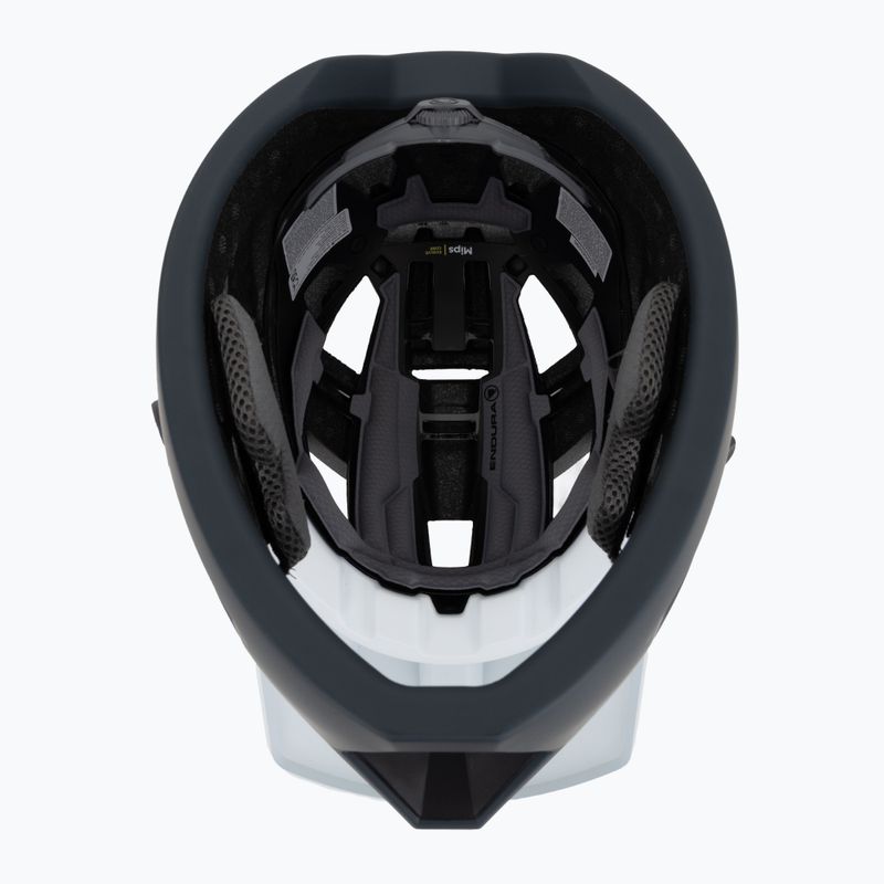 Endura Singletrack Full Face MIPS каска за велосипед бяла 5