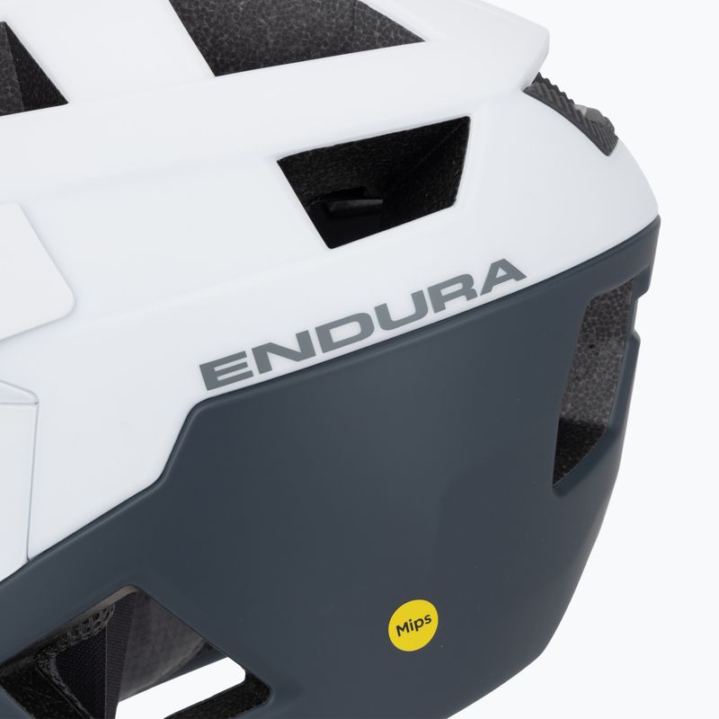 Endura Singletrack Full Face MIPS каска за велосипед бяла 7