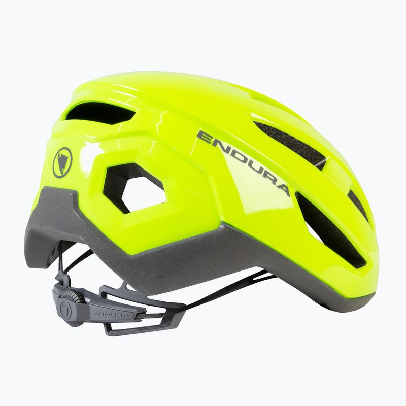 Каска за велосипед Endura Xtract hi-viz жълта 2