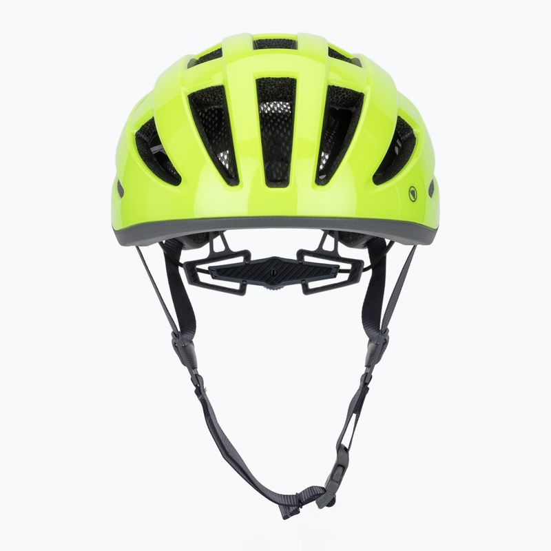 Каска за велосипед Endura Xtract hi-viz жълта 2