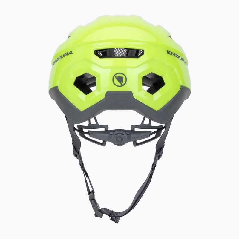 Каска за велосипед Endura Xtract hi-viz жълта 4