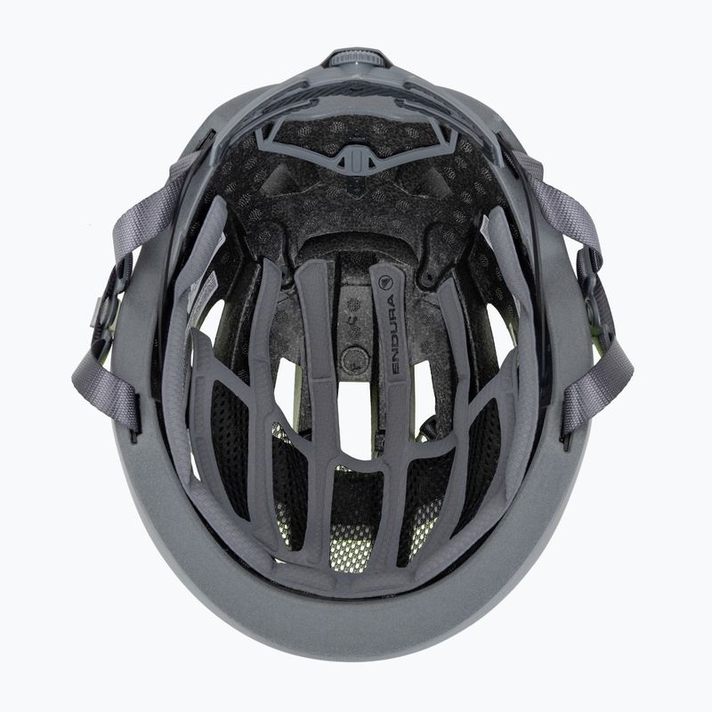Каска за велосипед Endura Xtract hi-viz жълта 5