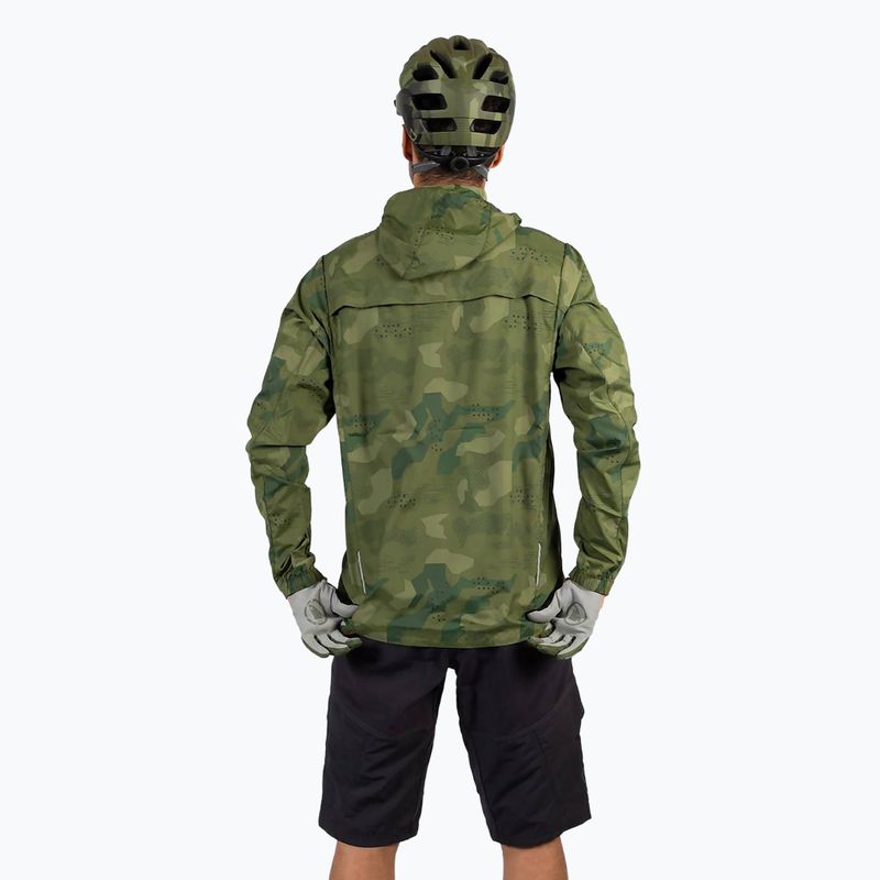 Мъжко яке за колоездене Endura Hummvee Windshell tonal olive 4