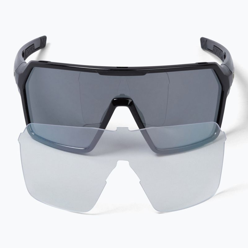 Слънчеви очила Endura Singletrack black/platinum revo smoke/clear silver flash mirror 6