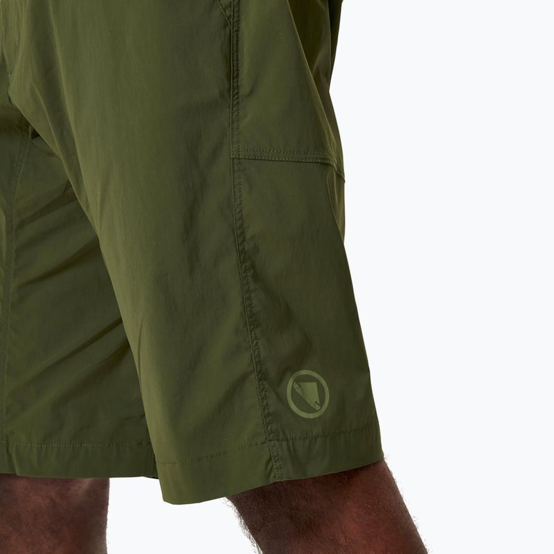 Мъжки къси панталони за колоездене Endura Hummvee Lite Short ghillie green 5