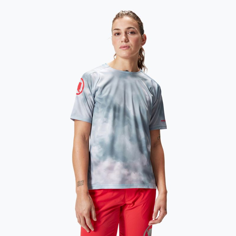 Дамска колоездачна тениска Endura Cloud Ltd S/S dreich grey