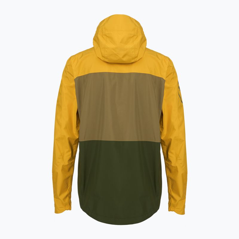 Мъжко яке за колоездене Endura Singletrack II Waterproof mustard 2
