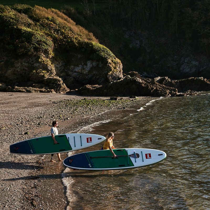 Red Paddle Co Voyager 12'6" зелена/бяла SUP дъска 12