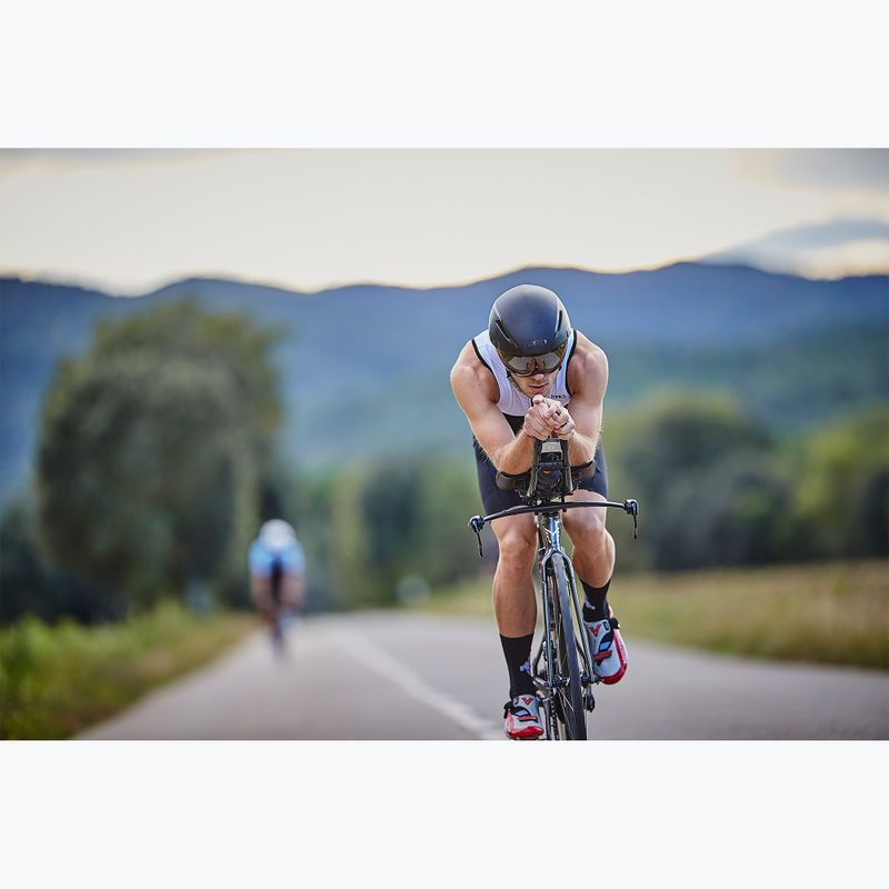 Мъжки костюм за триатлон ZONE3 Lava за дълги разстояния черен/бял/червен 7