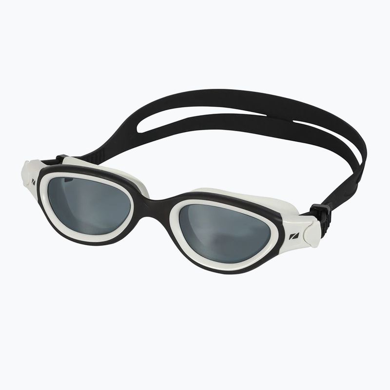 Очила за плуване ZONE3 Venator-X black/white/smoke tinted lens