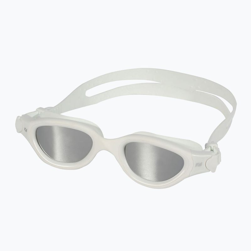 Очила за плуване ZONE3 Venator-X white/silver/polarised revo pink lens
