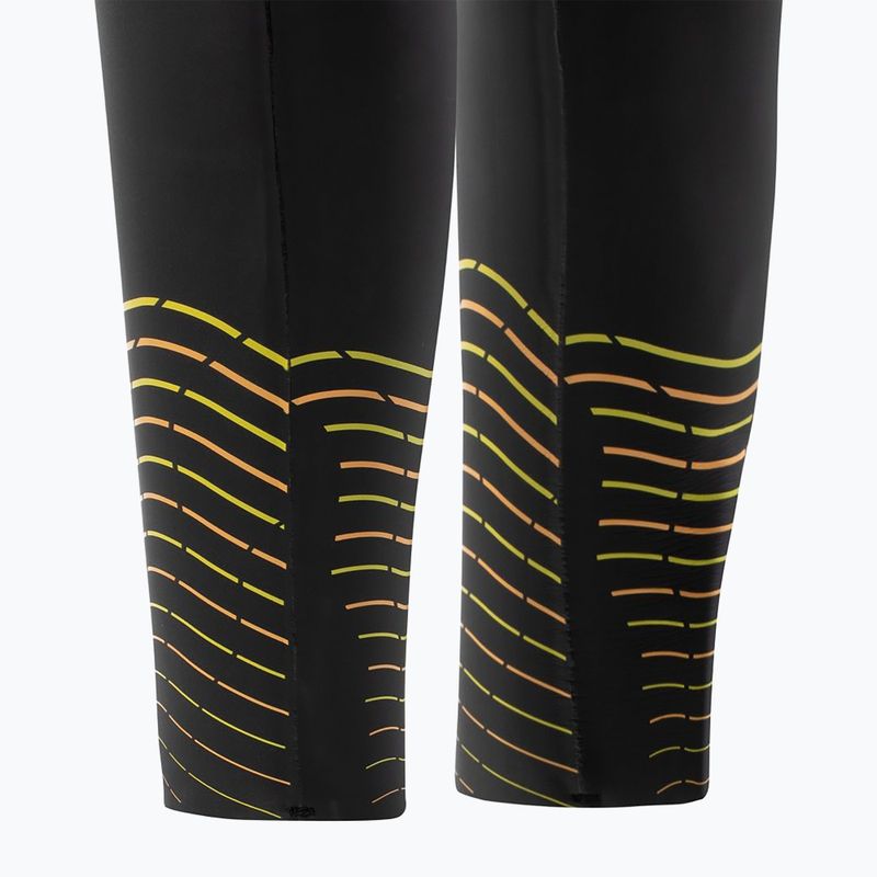 Мъжки неопренов костюм за плуване ZONE3 Thermal Aspect Breaststroke black/orange/yellow 5