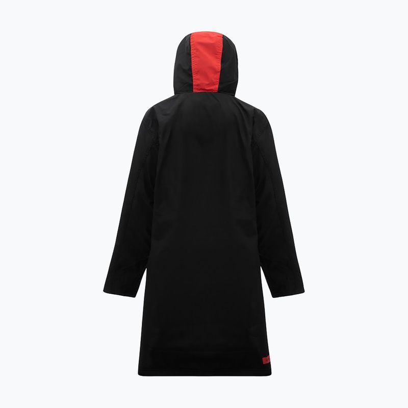 Детски халат за преобличане ZONE3 Polar Fleece Parka Jr black 2
