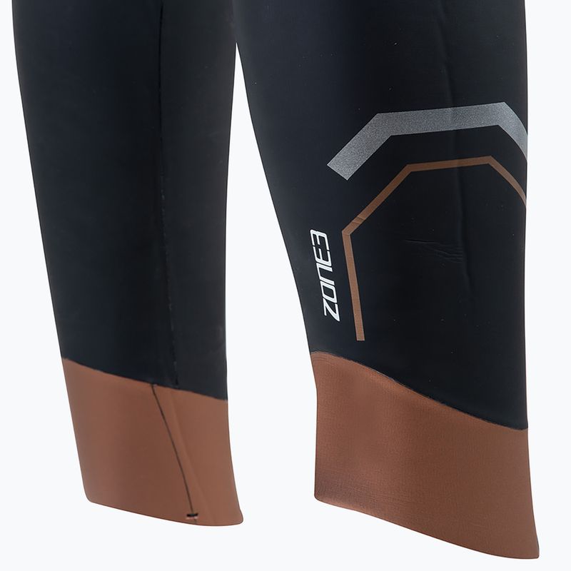Мъжки скафандър за триатлон ZONE3 Thermal Agile 3 mm black/gold 5
