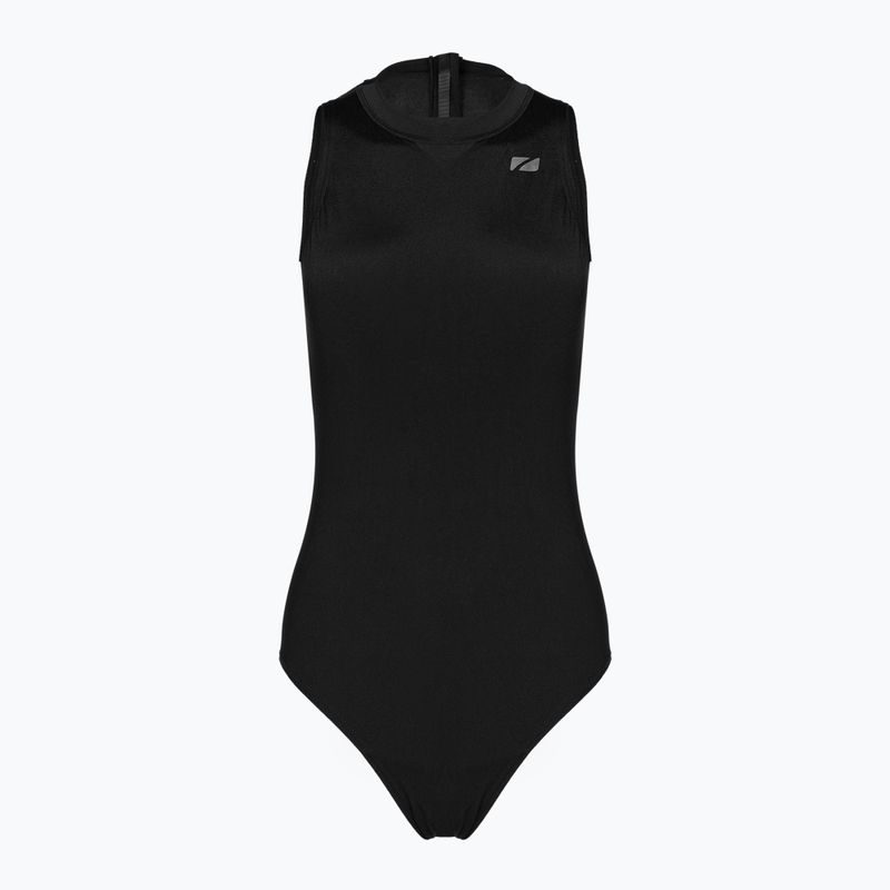 Дамски бански костюм от една част ZONE3 OWS Renew High Neck black