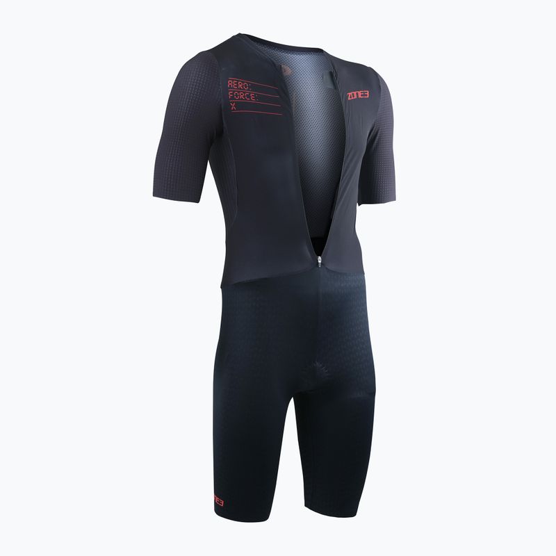 Мъжки костюм за триатлон ZONE3 Aeroforce X II Trisuit black 3