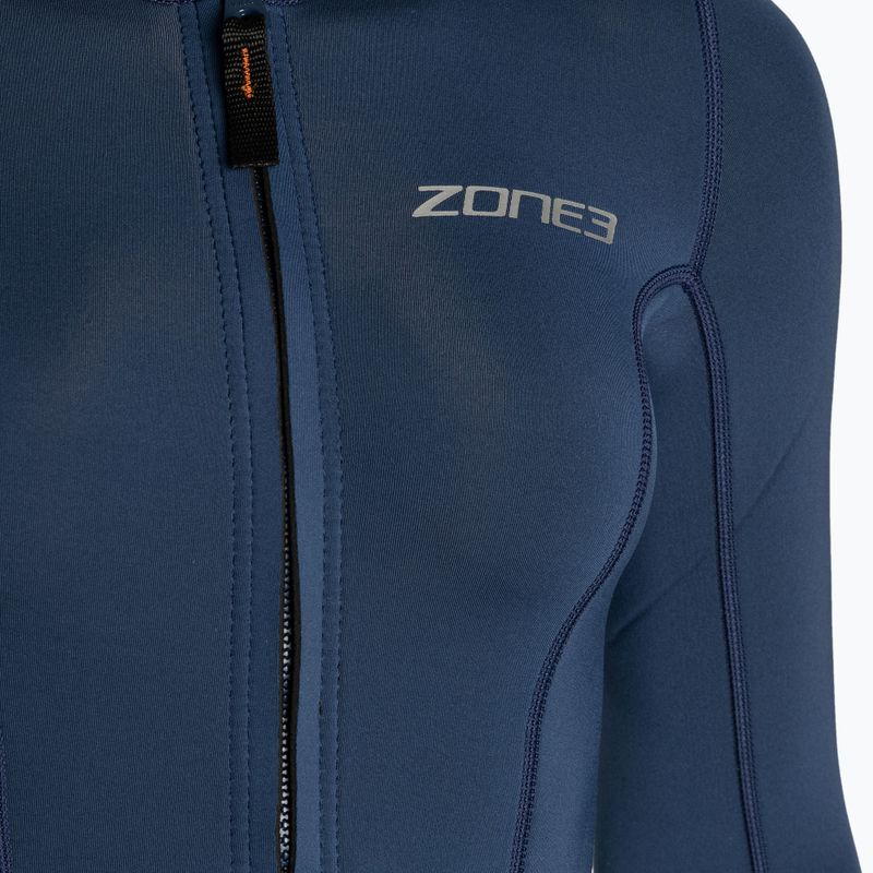 Дамски неопренов костюм за плуване ZONE3 Yulex Long Sleeve navy 3