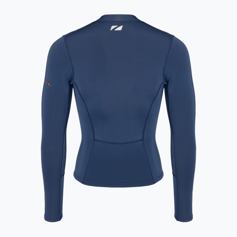 Дамска неопренова тениска ZONE3 Yulex Long Sleeve Top navy 2