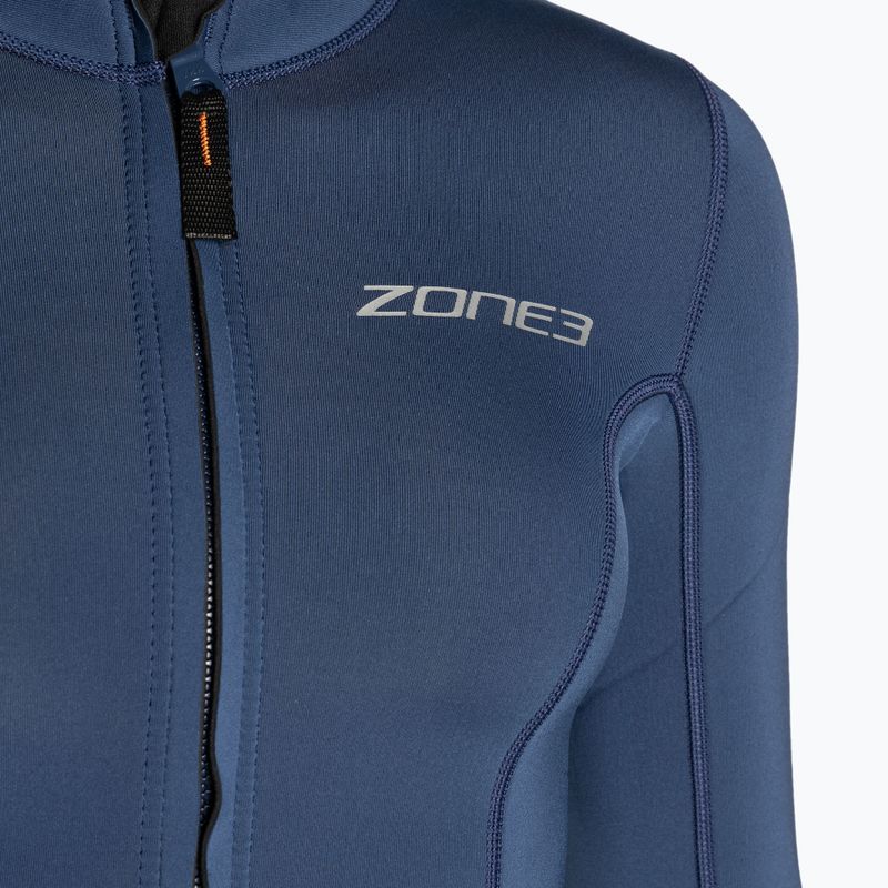 Дамска неопренова тениска ZONE3 Yulex Long Sleeve Top navy 3