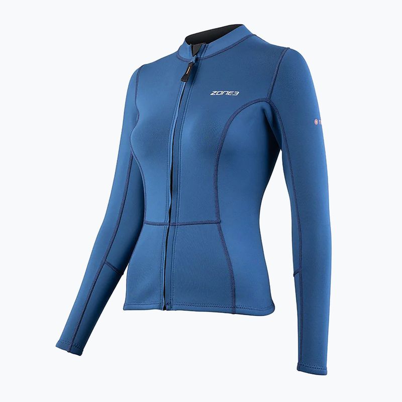 Дамска неопренова тениска ZONE3 Yulex Long Sleeve Top navy 7