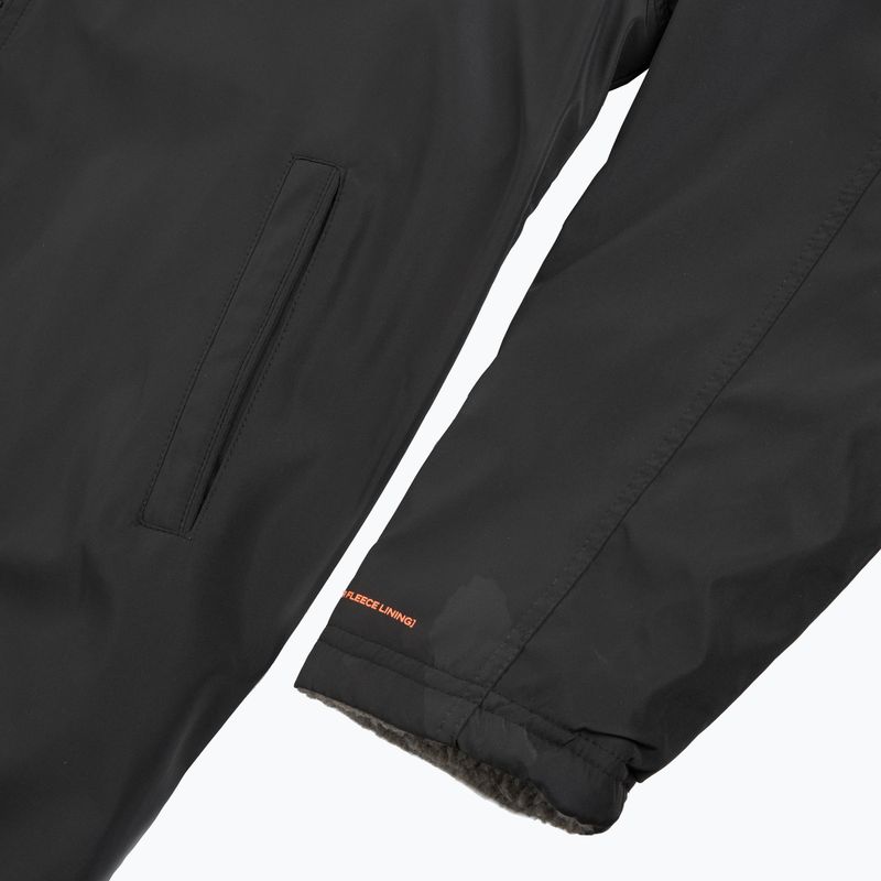 Парка ZONE3 Recycled Robe Parka black/grey/orange 4