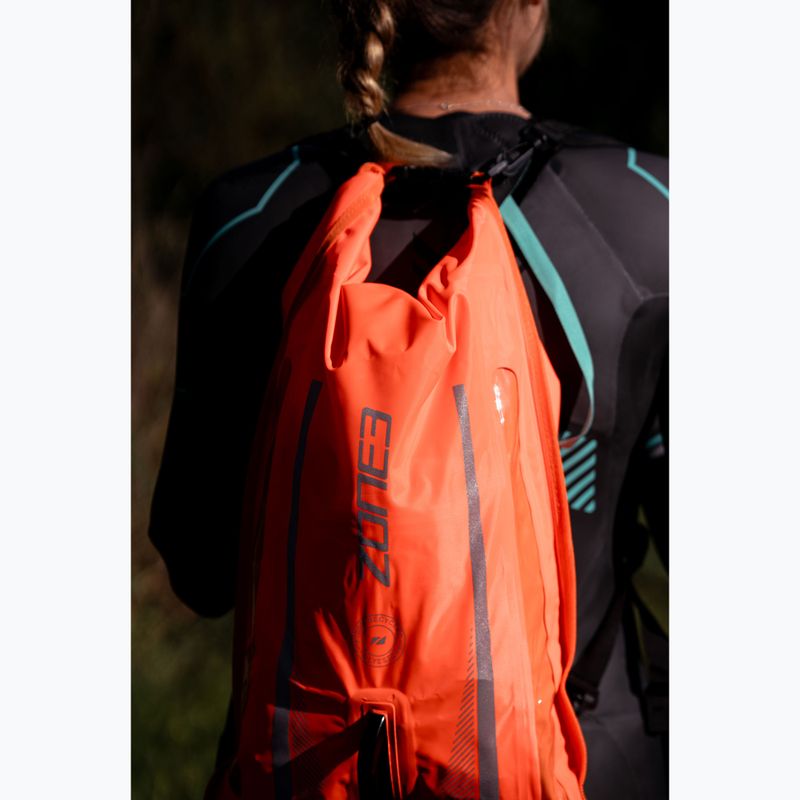 ZONE3 Safety Buoy/Dry Bag Recycled 2 Led Light 28 l Раница hi-vis orange 3