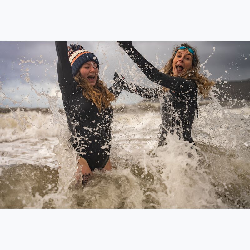 Дамски бански костюм от една част ZONE3 Yulex black/grey 3