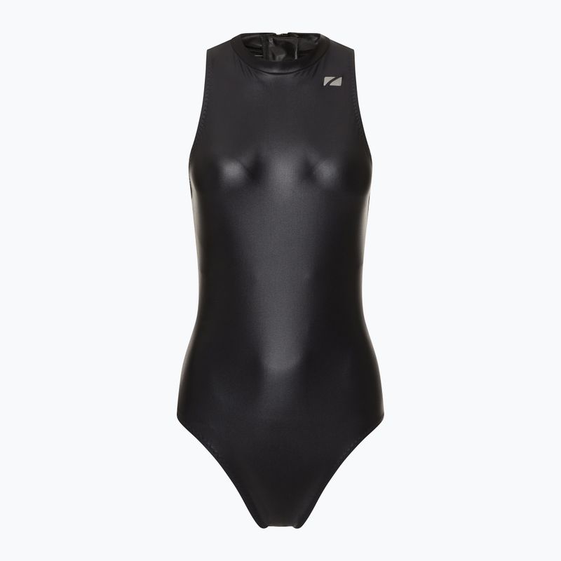 Дамски бански костюм от една част ZONE3 OWS Ti+ Thermal High Neck black