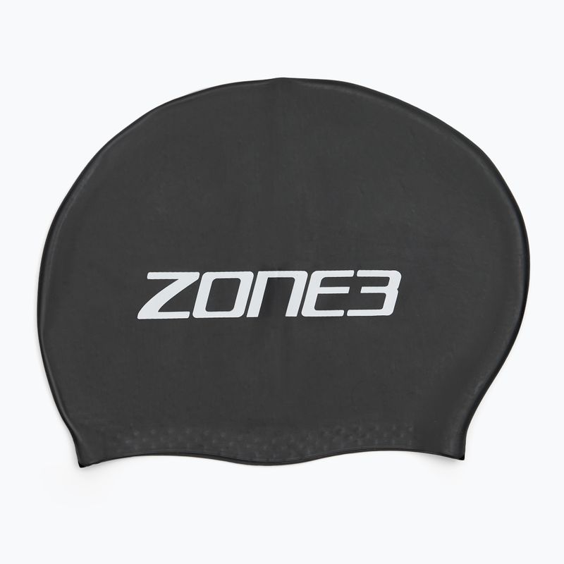 Шапка за плуване ZONE3 Long Hair black