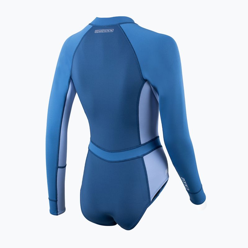 Дамски неопренов костюм за плуване ZONE3 Yulex multi blue/white 2
