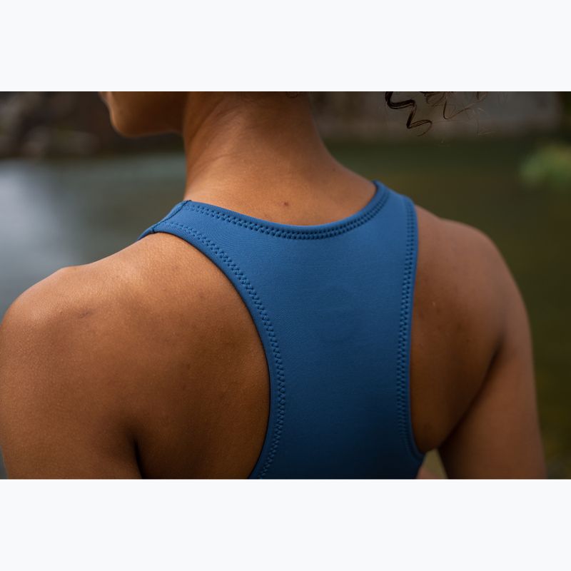 Дамски неопренов костюм за плуване ZONE3 Yulex Sleeveless multi blue/white 10