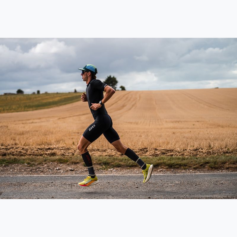 Мъжки гащеризон за триатлон ZONE3 Activate+ Trisuit black 12