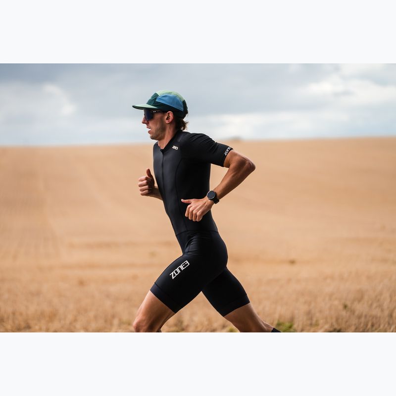 Мъжки гащеризон за триатлон ZONE3 Activate+ Trisuit black 13