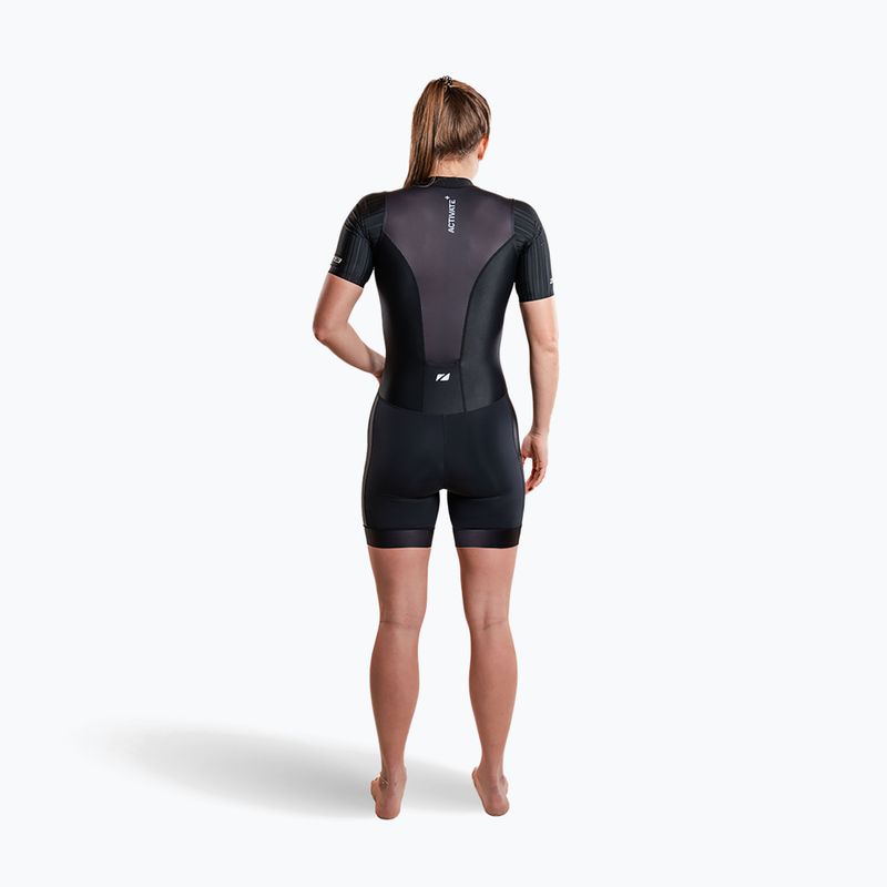 Дамски гащеризон за триатлон ZONE3 Activate+ Trisuit black 5