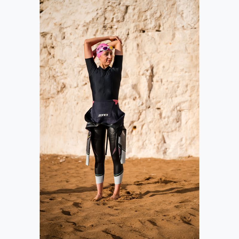 Дамски гащеризон за триатлон ZONE3 Activate+ Trisuit black 12