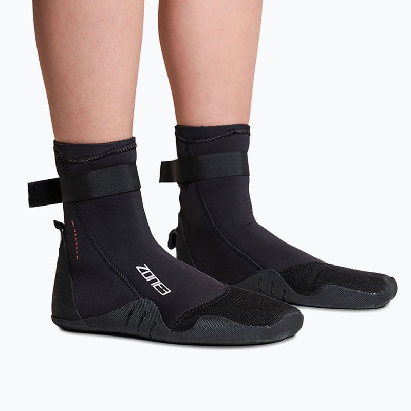 Неопренови обувки ZONE3 Heat-Tech Dura Swim black 8