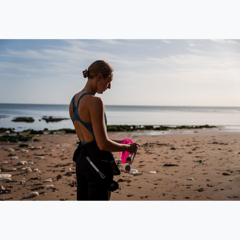 Дамски цял костюм за плуване ZONE3 Classic teal tie-dye 11