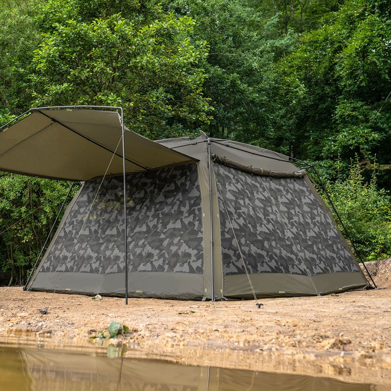 Двуместна палатка Avid Carp Screen House 4D каки A0530012