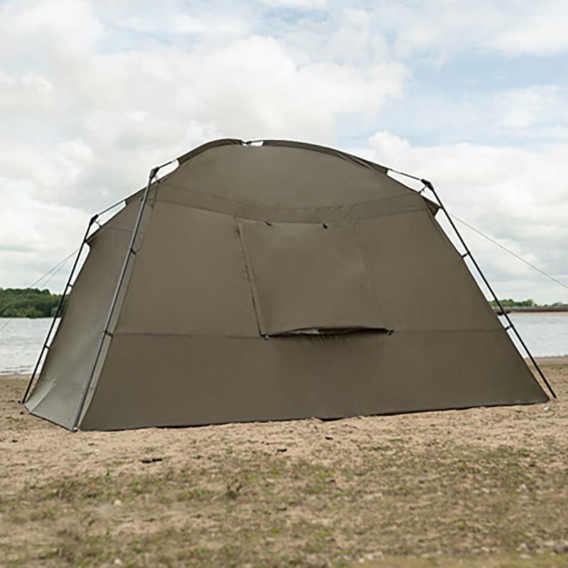 Едноместна палатка Avid Carp Screen House 3D каки A0530015 2