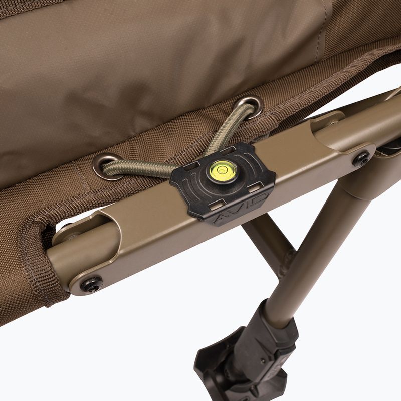 Легло за шаран Avid Carp Benchmark Leveltech X brown A0440017 3