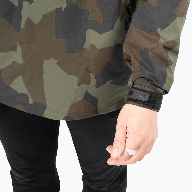 Мъжко яке Avid Ripstop Camo Pullover Green Fishing Jacket A0620202 6