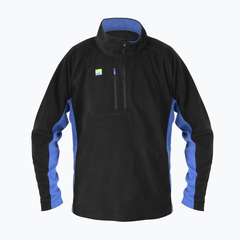 Суитшърт Preston Innovations Micro Fleece black / blue
