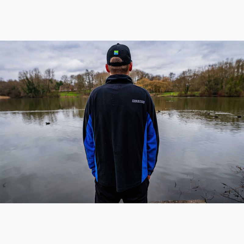 Суитшърт Preston Innovations Micro Fleece black / blue 4